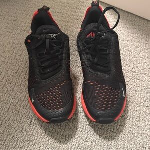 Nike red & black sneakers